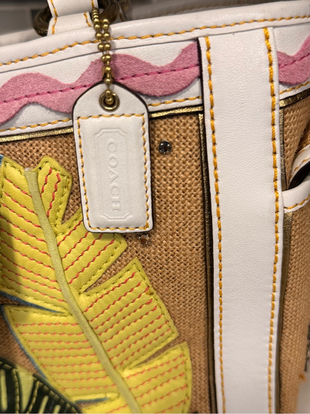 Coach 4439 Rare Vintage Limited Edition Ladybug Hampton Buckle Tote Bag - Picture 12 of 12